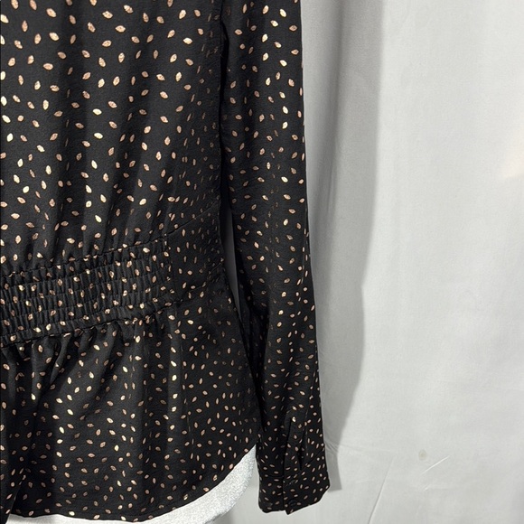ba&sh Black Top with Gold Dots Size Medium - Picture 10 of 10
